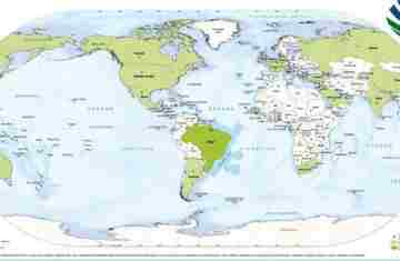 IBGE inicia venda do mapa-múndi com o Brasil no centro